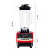 Liquidificador BALASHOV 2000W: Mistura potente para smoothies e muito mais